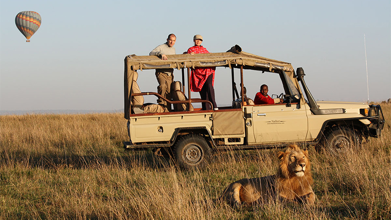 6 days masai mara lake nakuru amboseli luxury camping safari 1